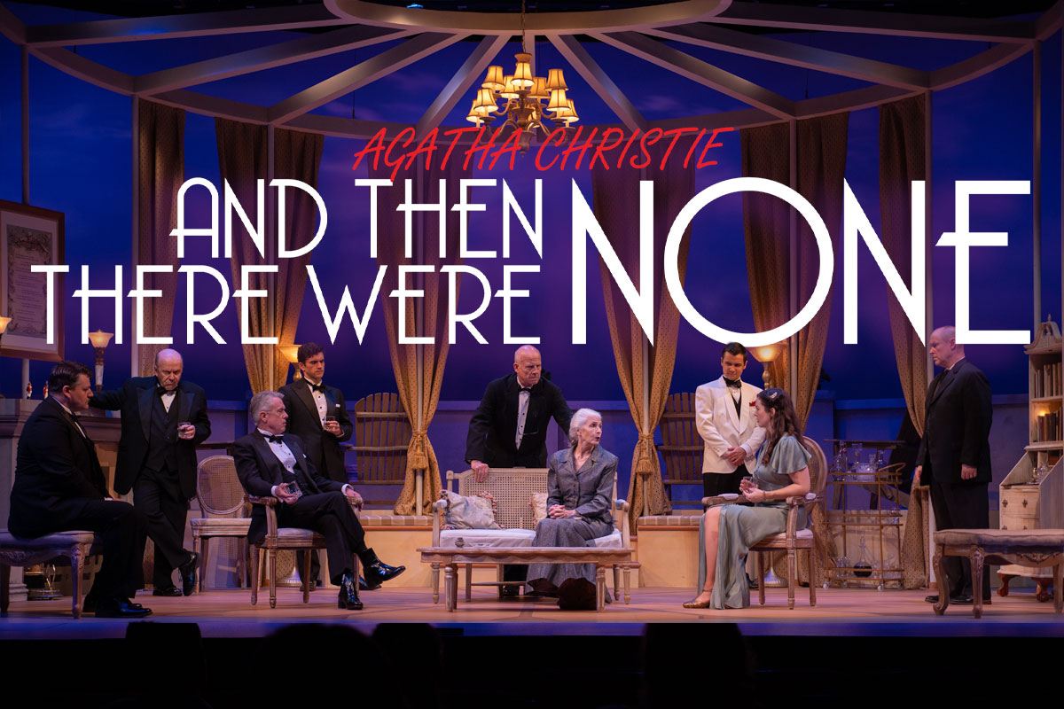 Pictured: the Cast of Agatha Christie’s And Then There Were None